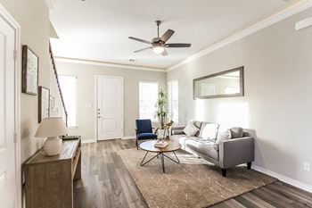 Luxury vinyl plank flooring